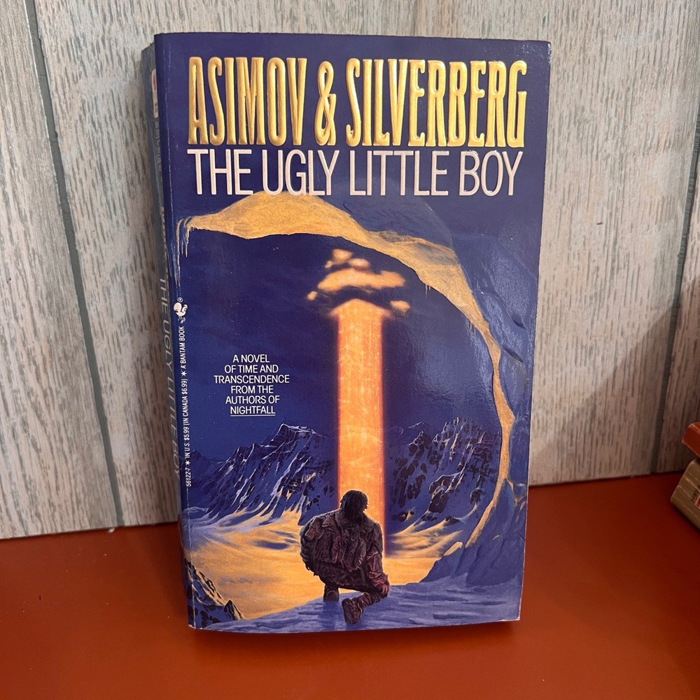 The Ugly Little Boy Isaac Asimov Robert Silverberg Sci-Fi Paperback‎ 1993 Bantam